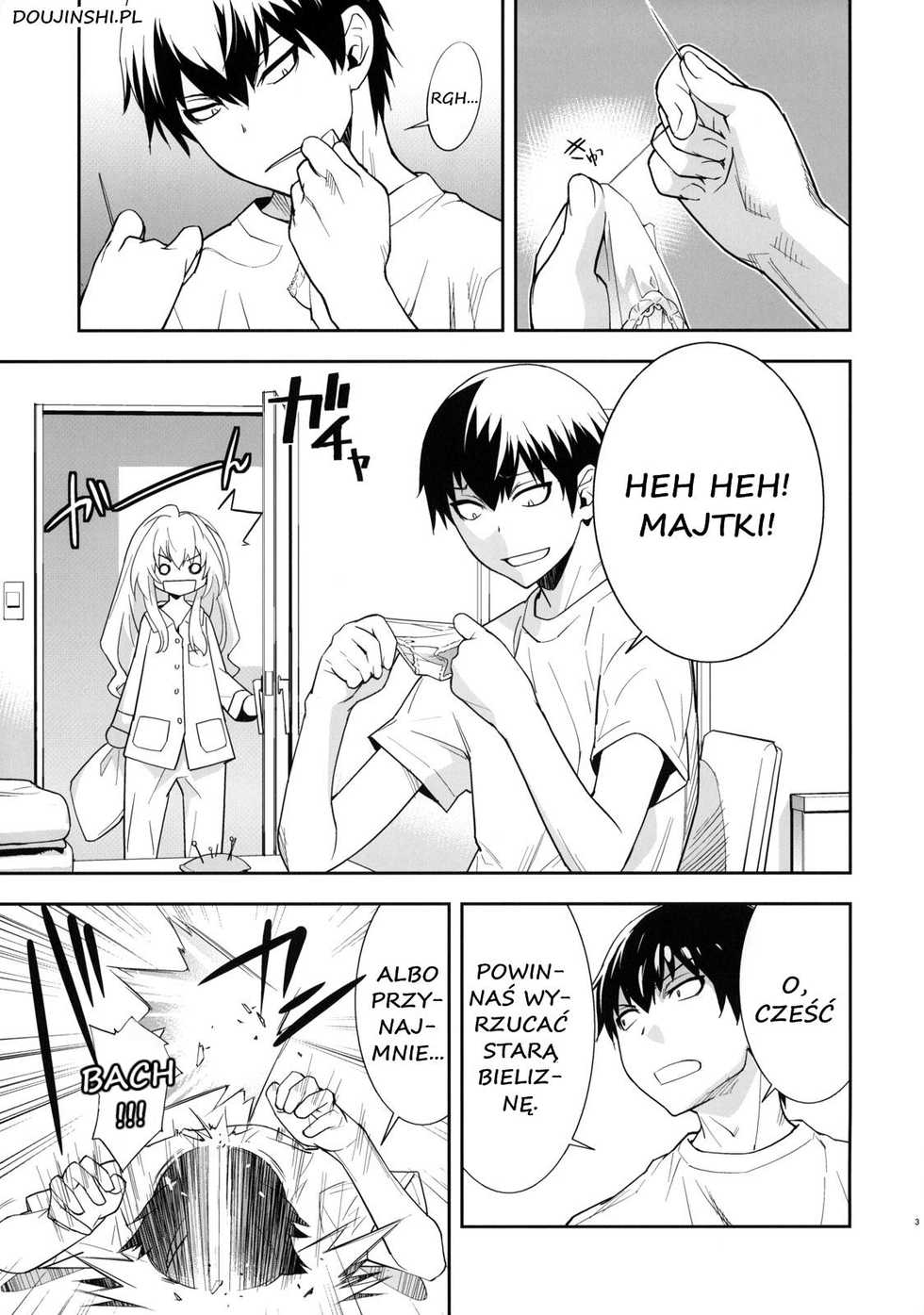 (C75) [Hapoi-dokoro (Okazaki Takeshi)] One Day -Aruhi- (Toradora!) [Polish] {doujinshi.pl} - Page 4