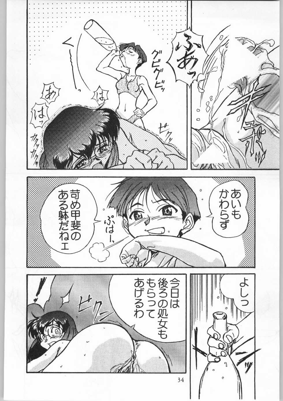 [Axis (Various)]  Ayagane Joukuu e Irasshai! (Geobreeders) - Page 35