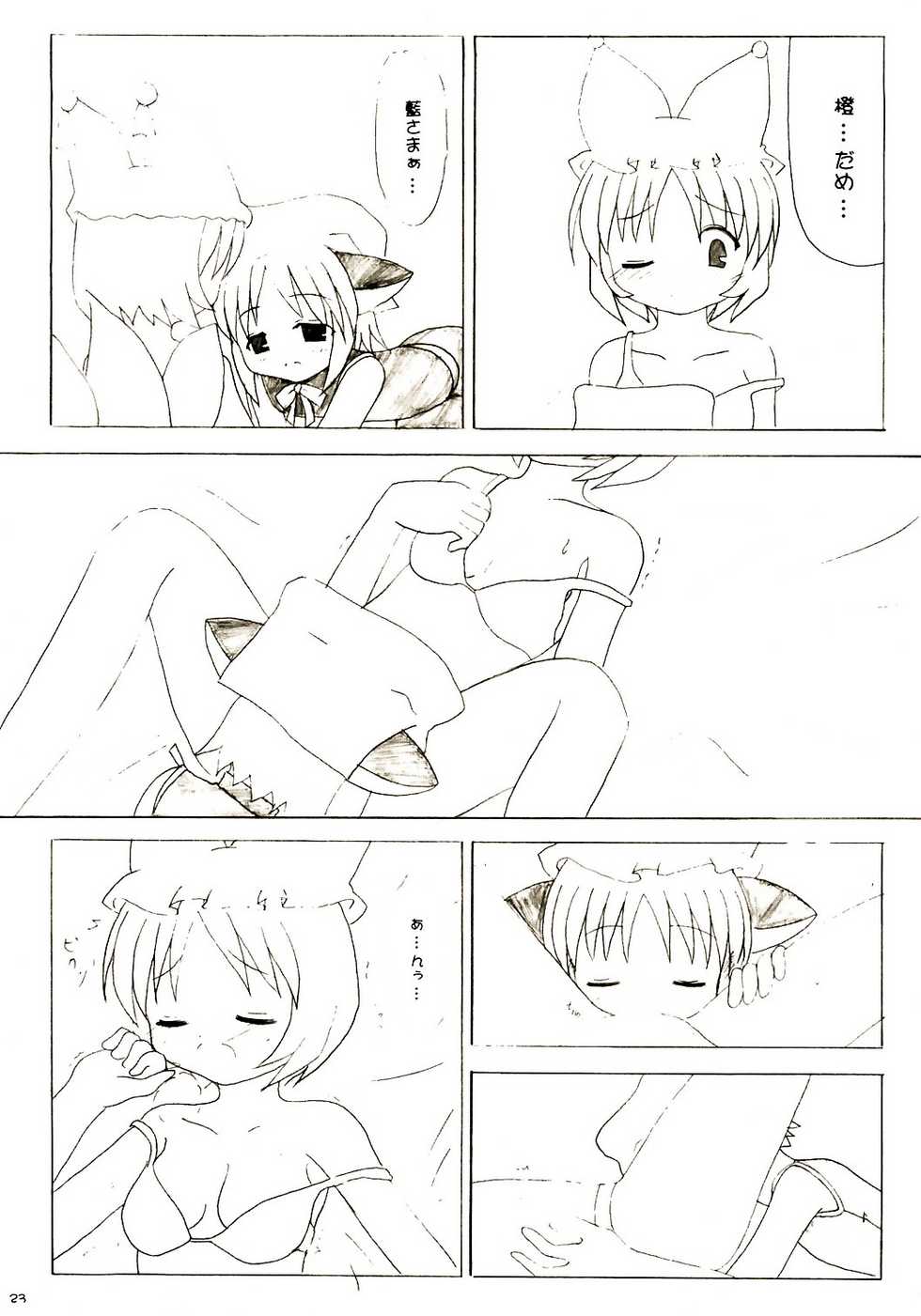 (C66) [DPS no Doreitachi (Various)] Touhou Natsugeshiki (Touhou Project) - Page 22