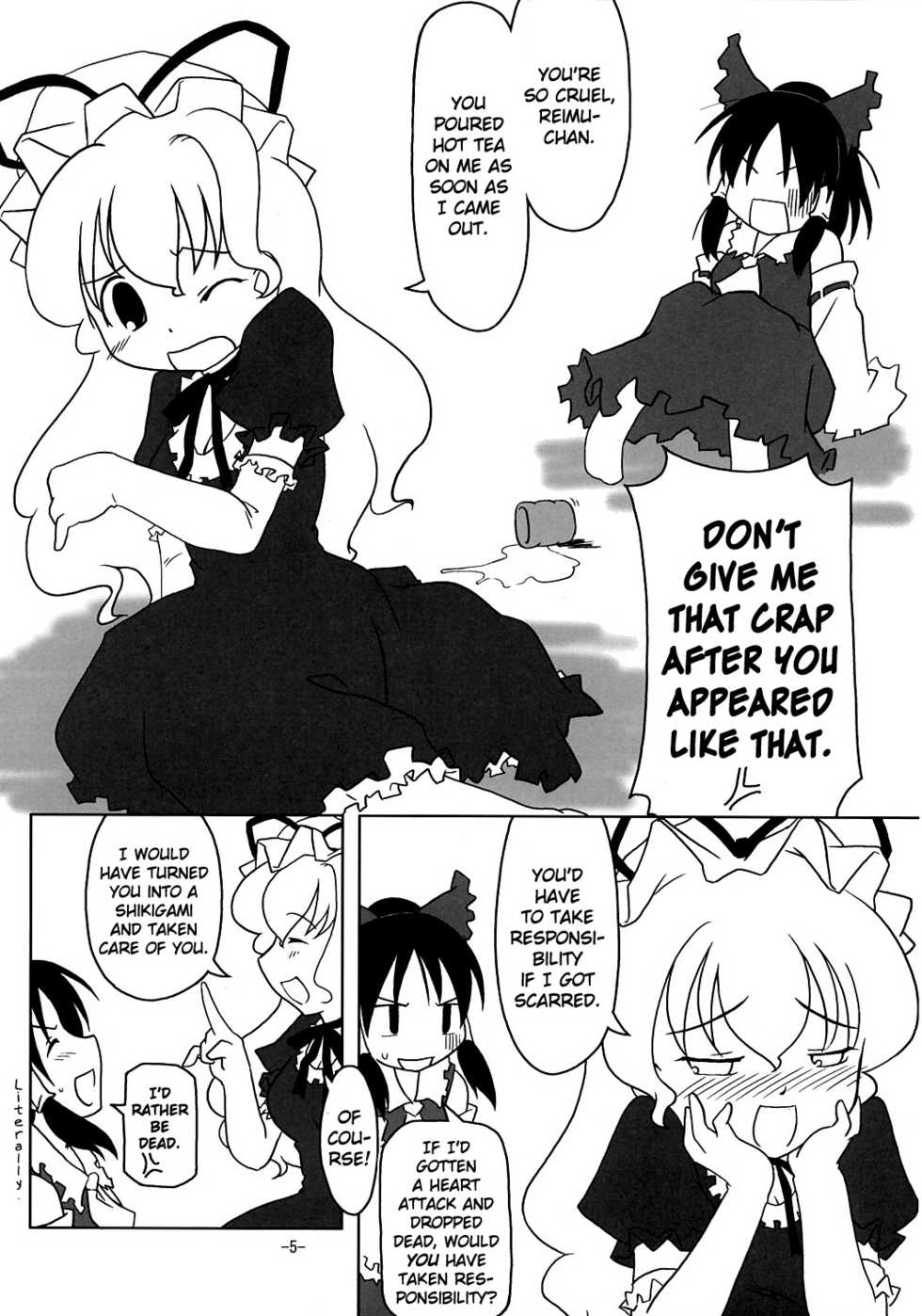 (C67) [Tail Concerto temporary. (Xiaoming)] Koi no Indian Ningyou Kanzenban | Love Indian Dolls (Touhou Project) [English] - Page 4