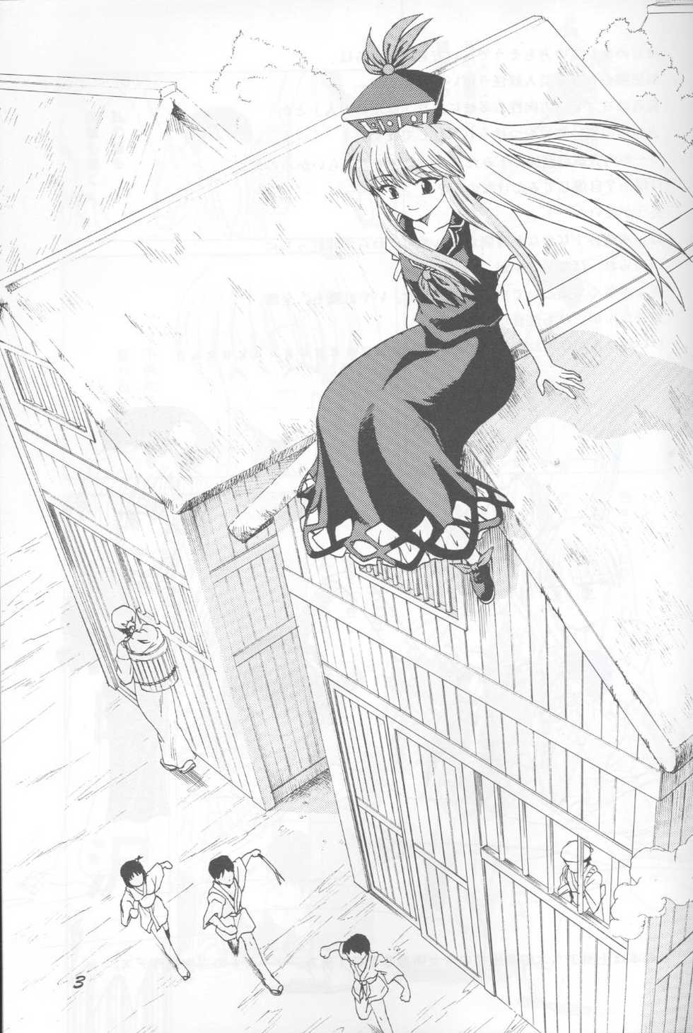 (C67) [Sougetsutei (Kisaragi Ryou)] Hanjuu Hanrei Soudouki (Touhou Project) - Page 3