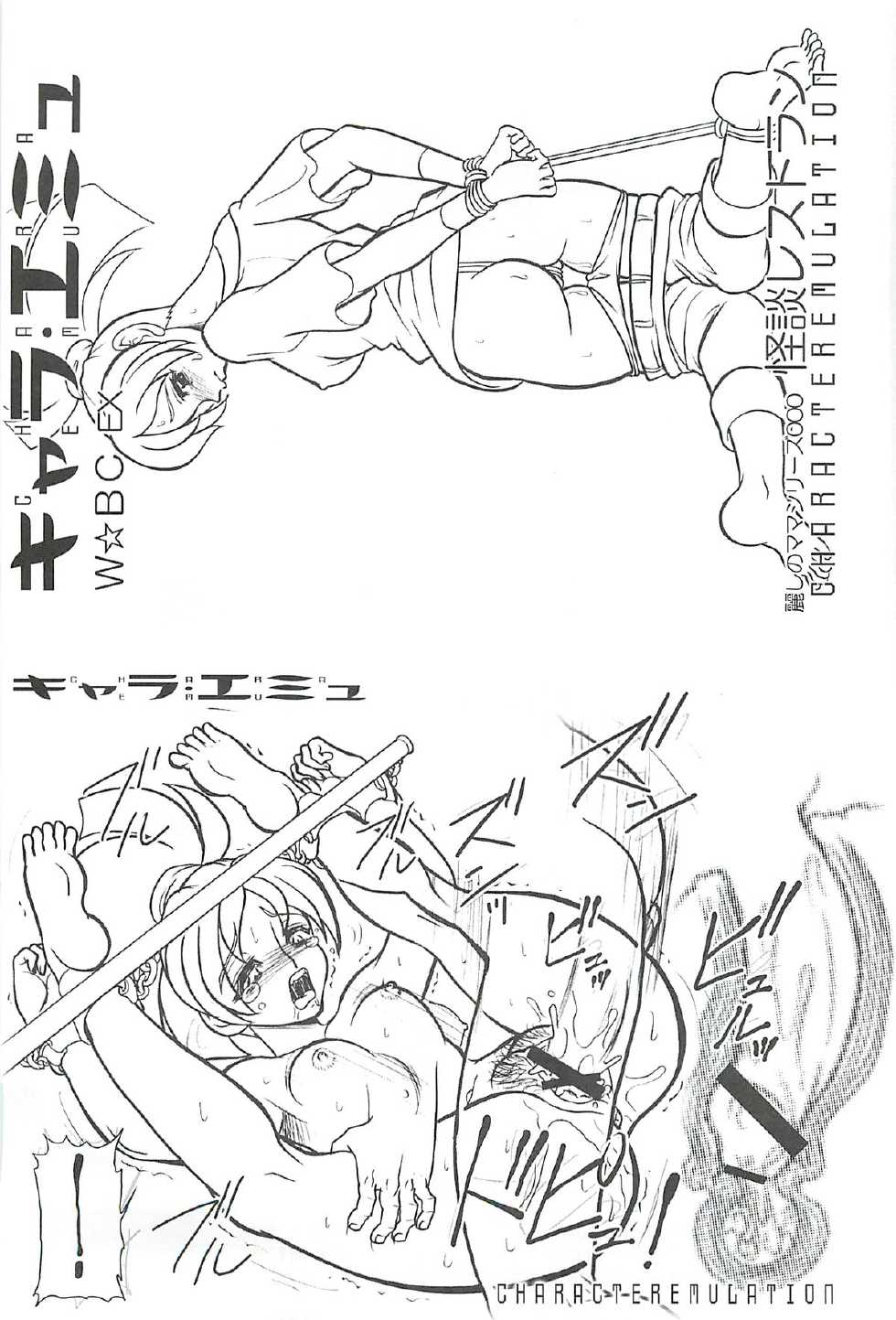 (C81) [Dakimakuma, Jingai Makyou Club (WING☆BIRD)] CHARA EMU FLASH BACK Uruwashi no Mama P 02 W☆BR009 (Various) - Page 36
