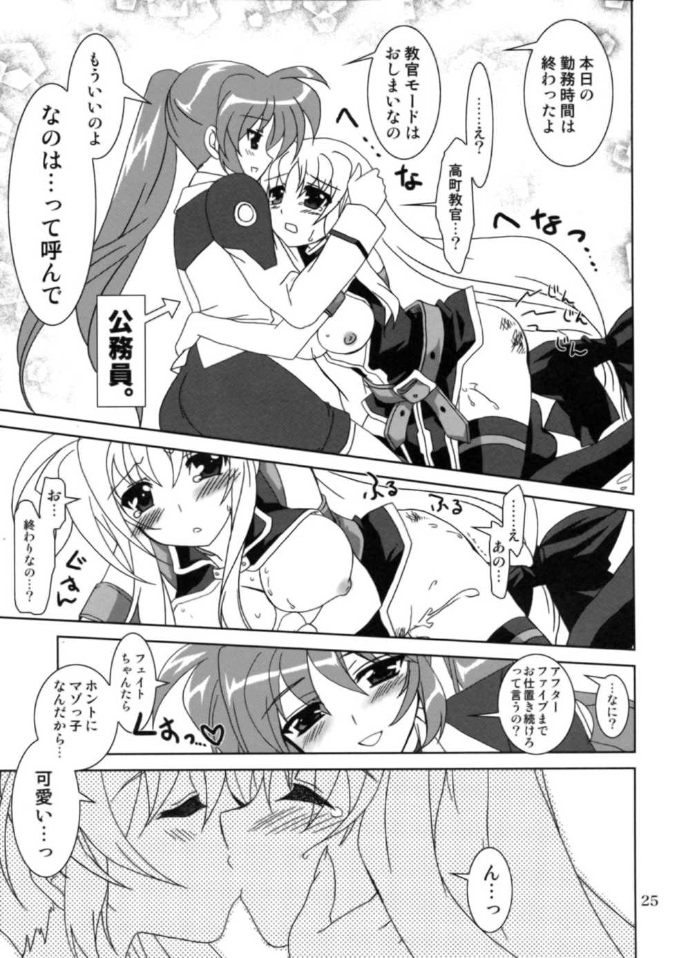 (C74) [PLUM (Kanna)] Mahou Shoujo Magical SEED OTHER (Mahou Shoujo Lyrical Nanoha) - Page 24
