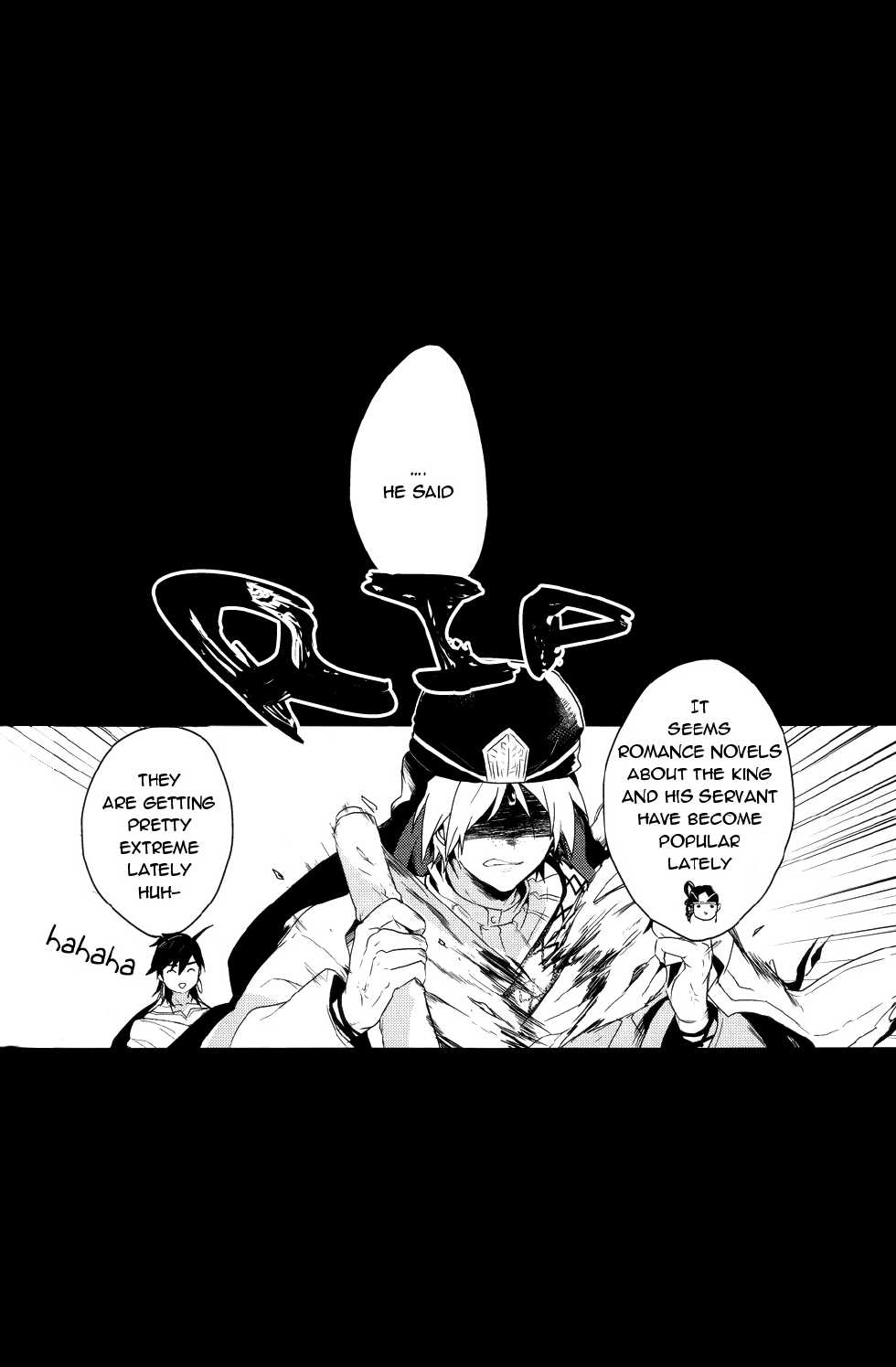 (Senya Ichiya 4) [Gosumura (Achii)] Chotto SMK ni Ikou ze (Magi: The Labyrinth of Magic) [English] [yukulele + ebil_trio] - Page 21