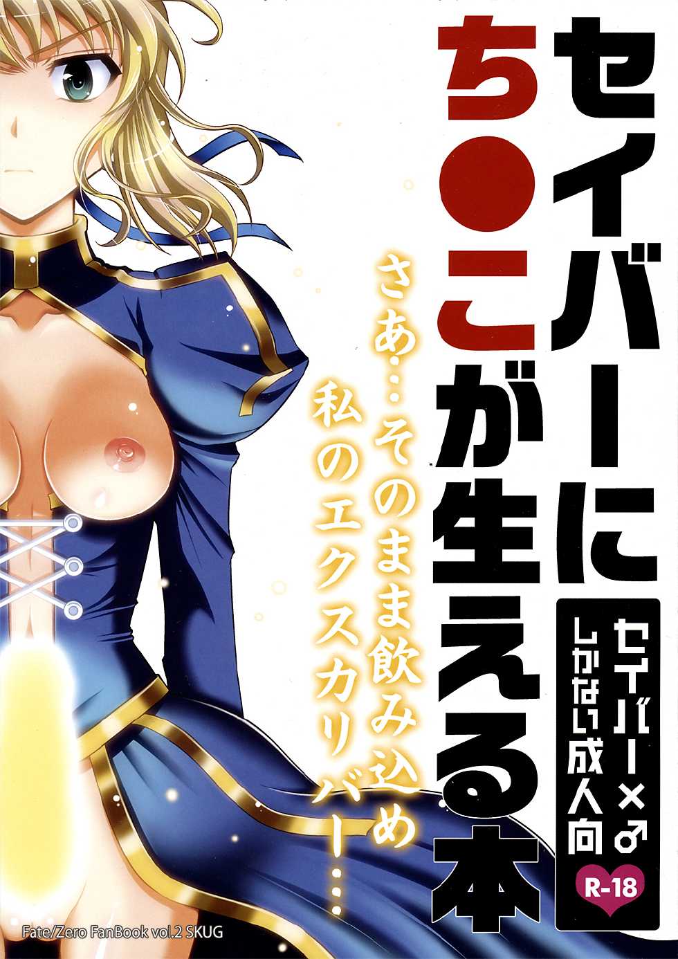 (C82) [SKUG (BUSHI)] Saber ni Chinko ga Haeru Hon (Fate/zero) - Page 1