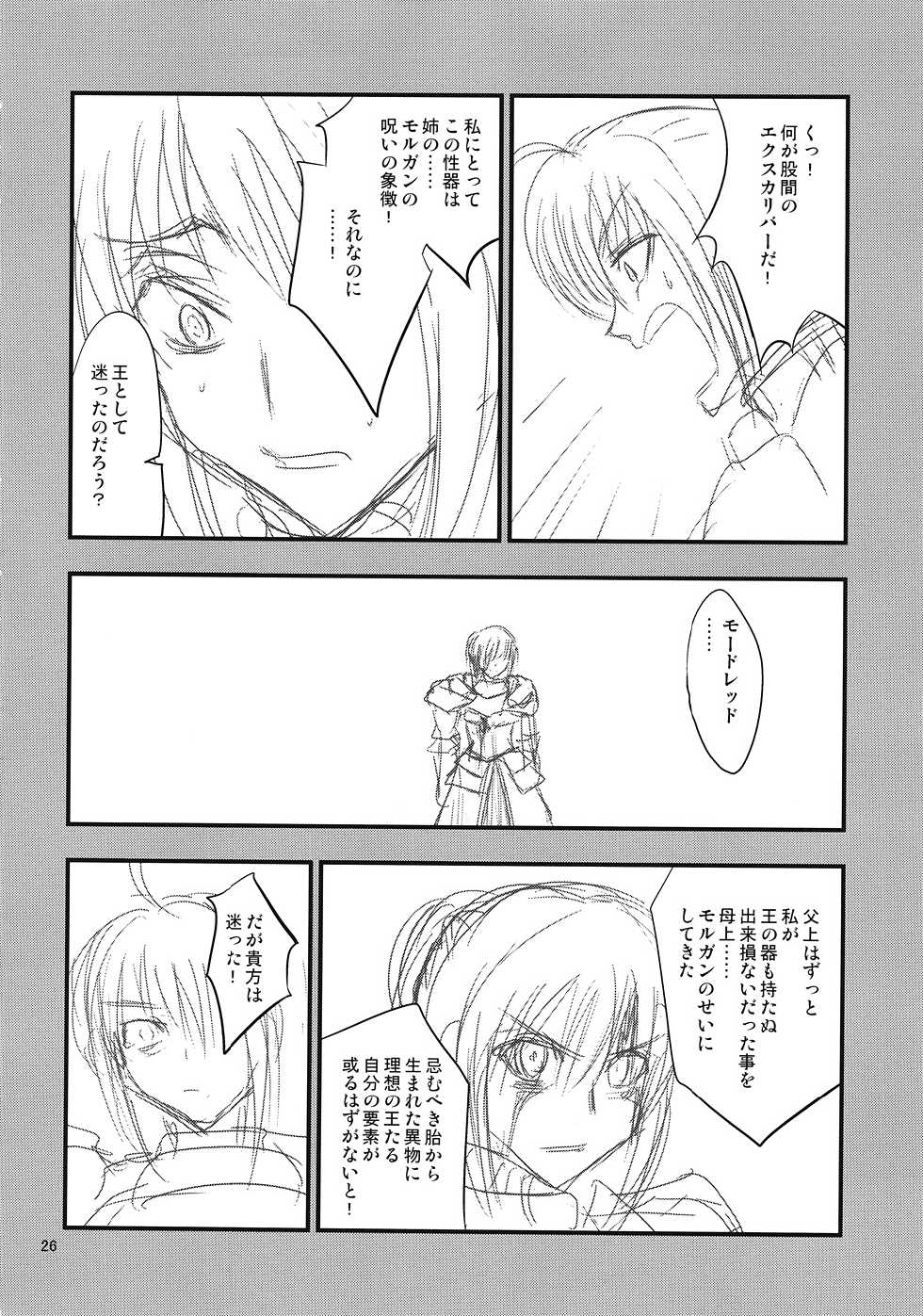 (C82) [SKUG (BUSHI)] Saber ni Chinko ga Haeru Hon (Fate/zero) - Page 24