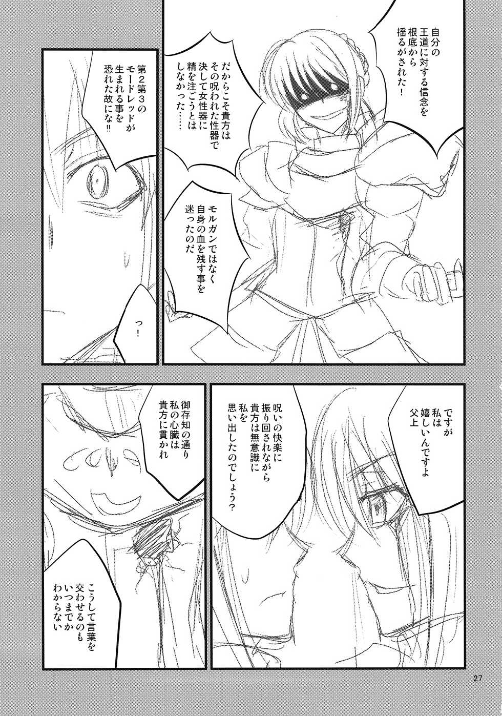(C82) [SKUG (BUSHI)] Saber ni Chinko ga Haeru Hon (Fate/zero) - Page 25