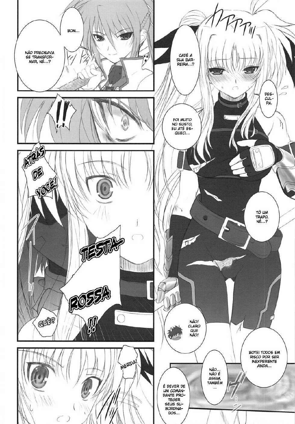 (C74) [Dieppe Factory (Alpine)] FATE FIRE WITH FIRE (Mahou Shoujo Lyrical Nanoha) [Portuguese] - Page 10