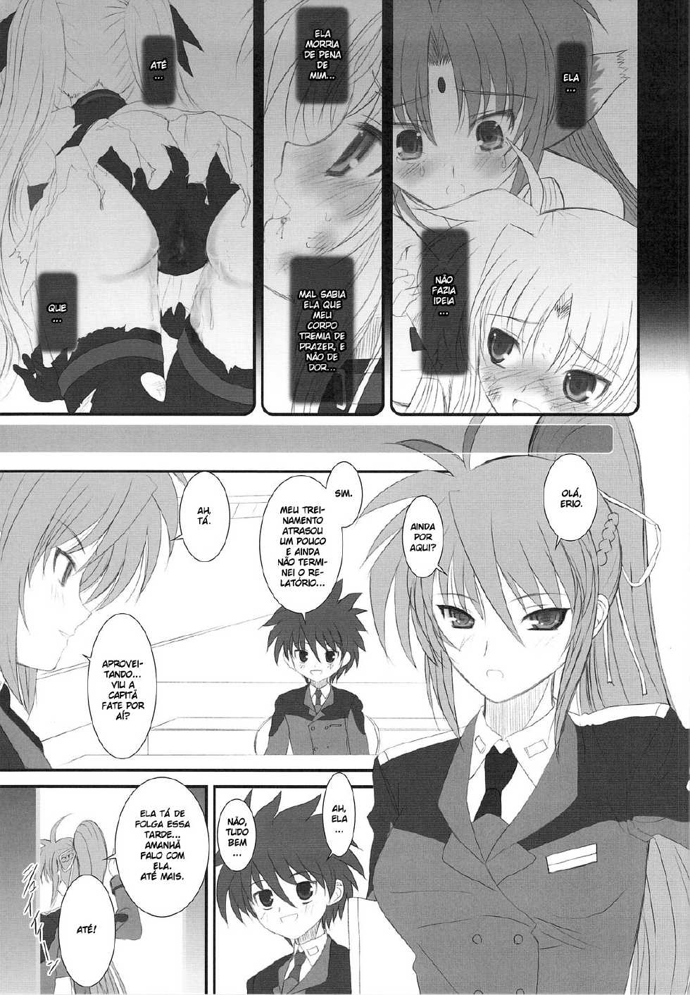 (C74) [Dieppe Factory (Alpine)] FATE FIRE WITH FIRE (Mahou Shoujo Lyrical Nanoha) [Portuguese] - Page 31