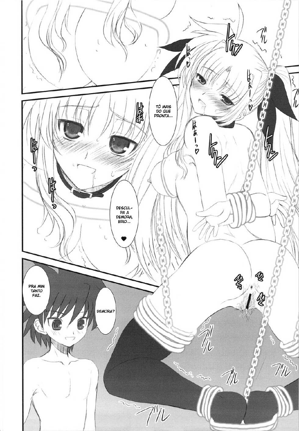 (C74) [Dieppe Factory (Alpine)] FATE FIRE WITH FIRE (Mahou Shoujo Lyrical Nanoha) [Portuguese] - Page 36