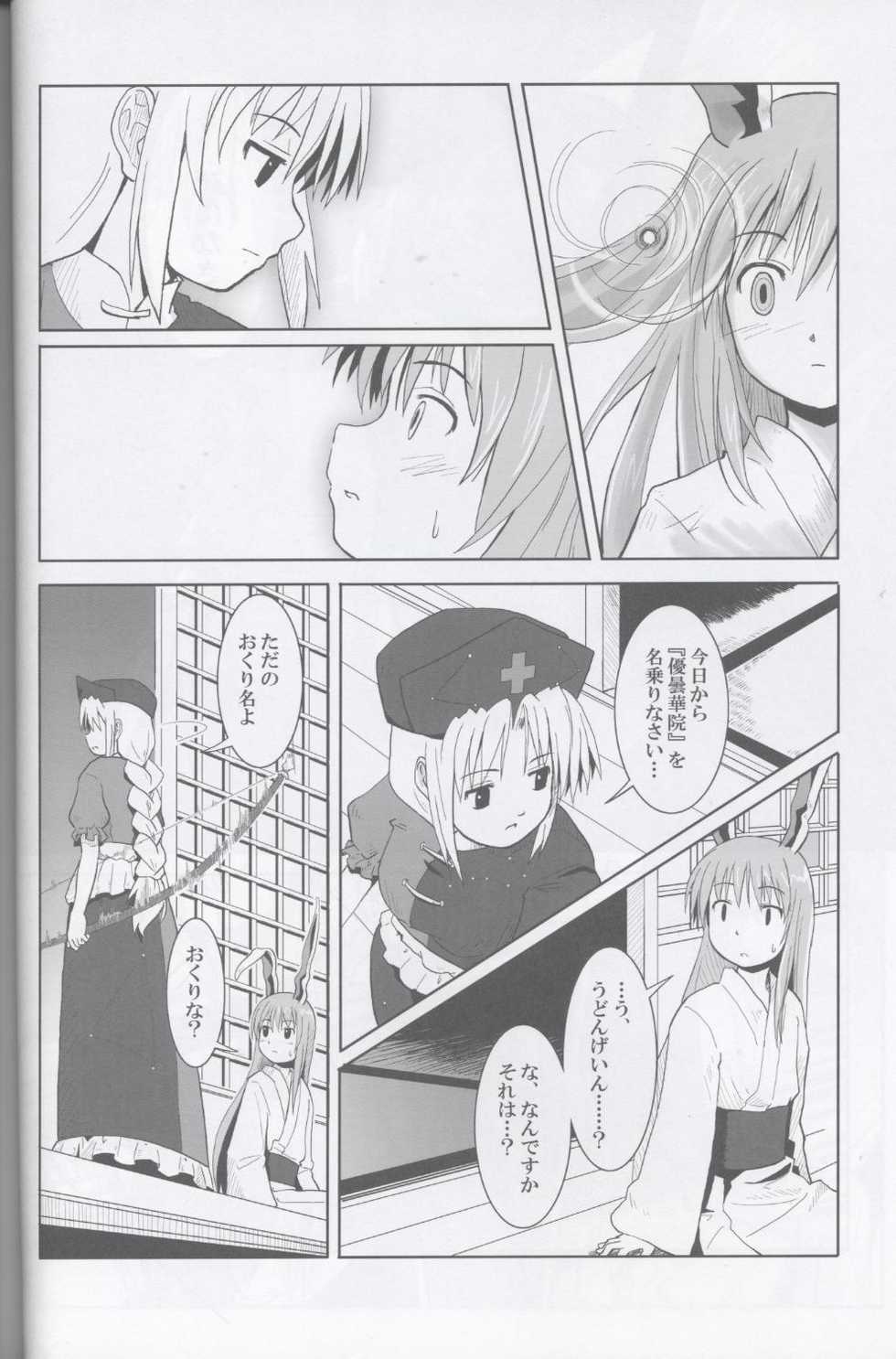 (C67) [Haniwa no Demise (Haniwa)] Tsuki no Usagi wa, Nani Mite Haneru (Touhou Project) - Page 20