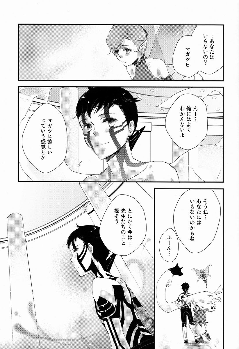 (C81) [Negico (Negi)] Aka to Honnou (Shin Megami Tensei Nocturne) - Page 5