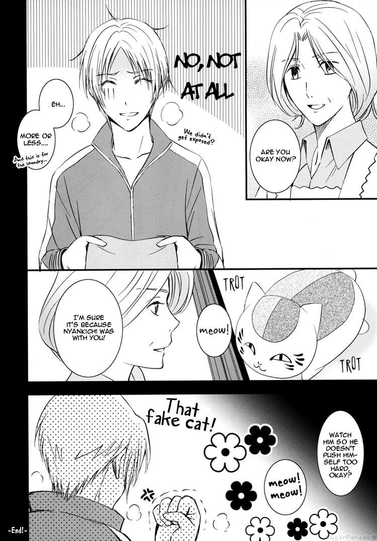 (C76) [MTD (Rei)] Esenyanko | Fake Kitty Cat (Natsume's Book of Friends) [English] [Sugar Parade] - Page 16