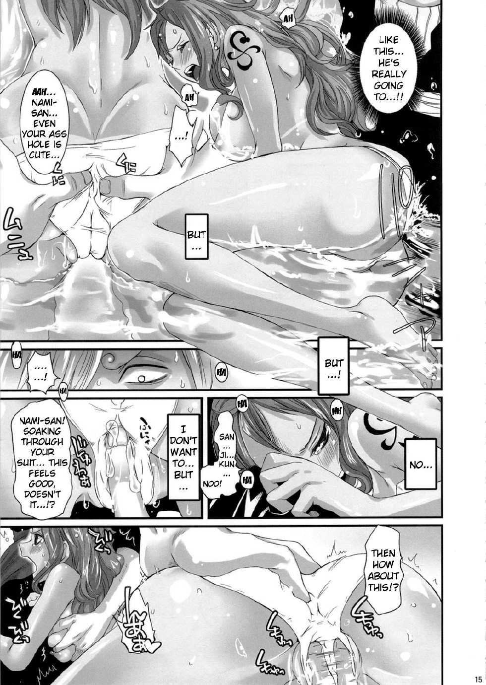 (C82) [Queen Of VANILLA (Tigusa Suzume)] Natsu * Hana | Summer Flower (One Piece) [English] {doujin-moe.us} - Page 13