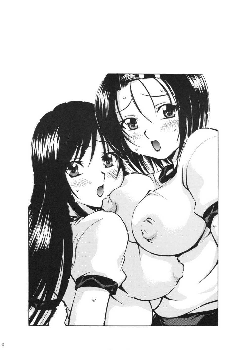 [Studio Wallaby (Nagisa Minami)] Troublekko ~Haruna & Yui~ (To LOVE-Ru) [Chinese] [肥艺个人汉化] - Page 3