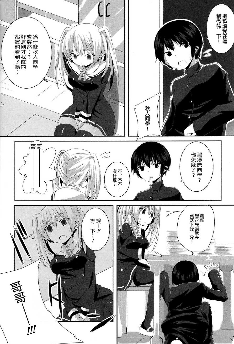 (SC57) [Chocolate Land (kakao)] Imouto Janaikedo Ai sae Areba Kankeinai yo ne! (Oniichan dakedo Ai sae Areba Kankeinai yo ne!) [Chinese] [空気系★汉化] - Page 6