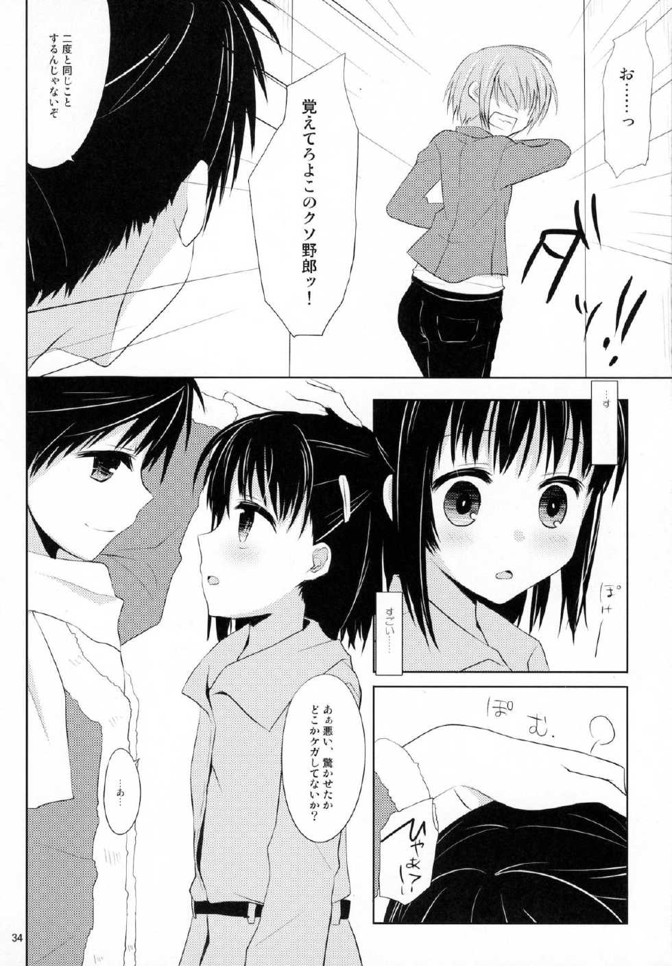 (C80) [Kumikae DNA (Mizugami Kurena)] From a Distance (Prunus Girl) - Page 33