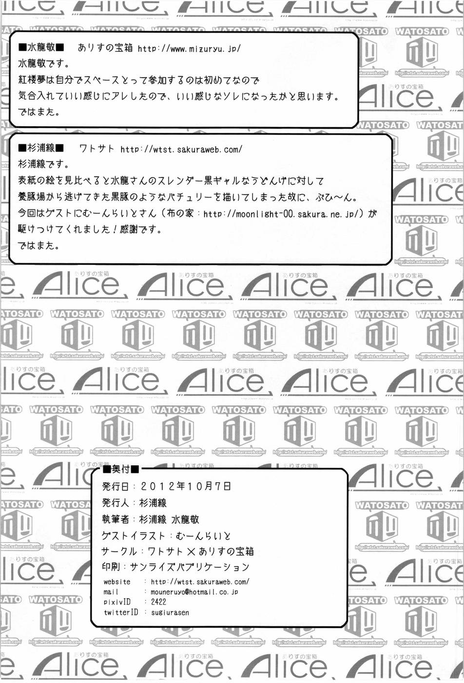 (Kouroumu 8) [Alice no Takarabako, Watosato (Mizuryu Kei, Sugiura Sen)] Kuro Gal Gensoukyou Ni (Touhou Project) [Chinese] [N·L·S汉化组] - Page 17