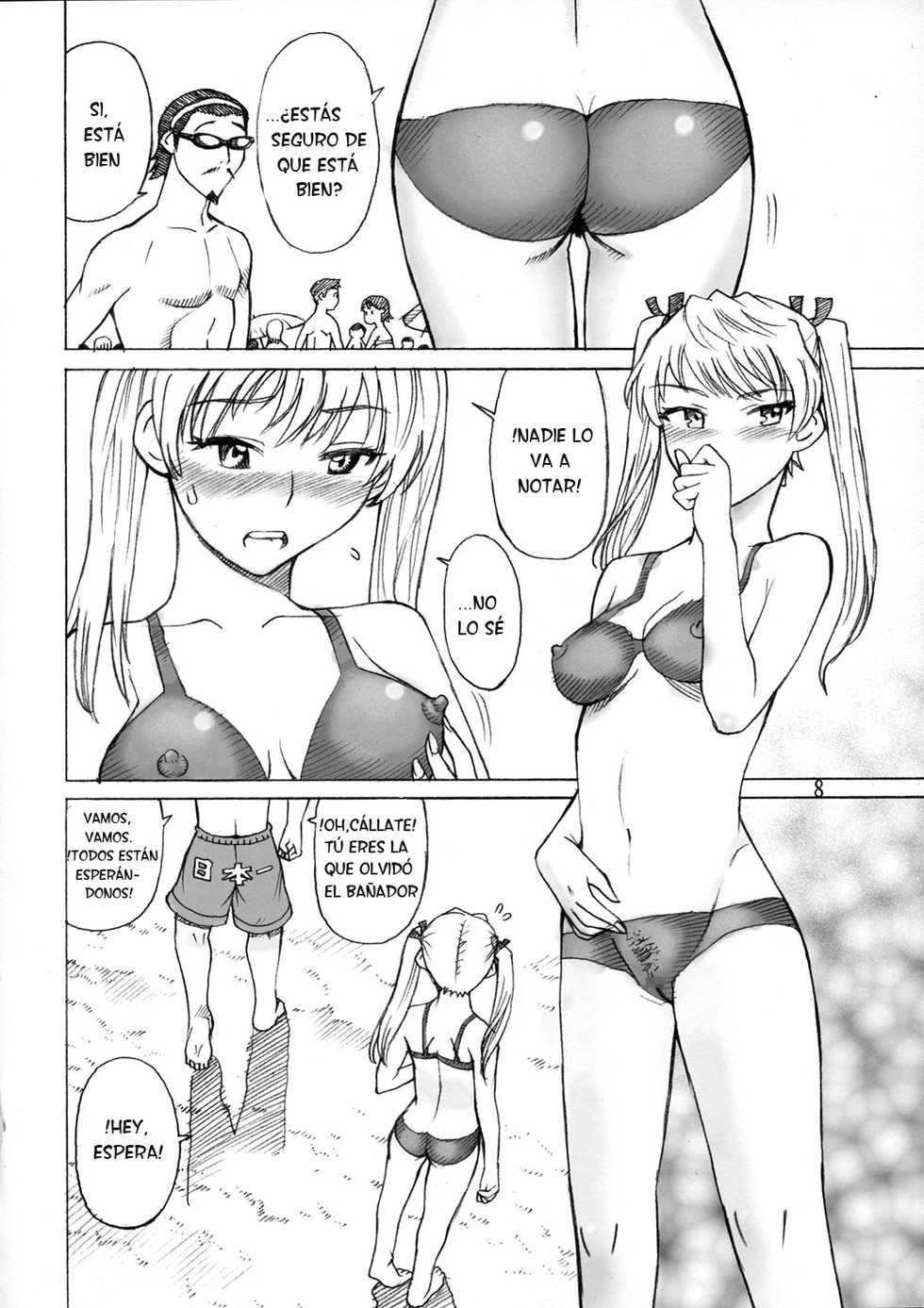 (C68) [High Thrust (Zounosuke, Inomaru)] Thrust Rumble (School Rumble) [Spanish] [NTINFS] - Page 7