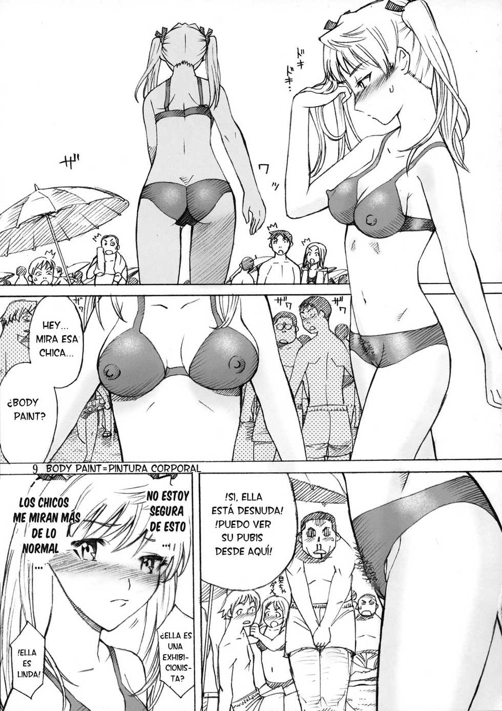 (C68) [High Thrust (Zounosuke, Inomaru)] Thrust Rumble (School Rumble) [Spanish] [NTINFS] - Page 8