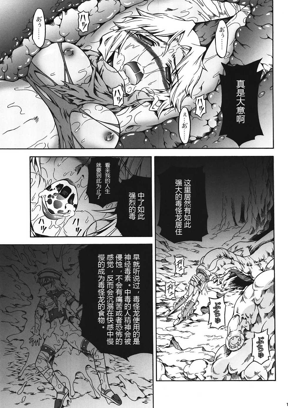 (C82) [Yokohama Junky (Makari Tohru)] Solo Hunter no Seitai 4 The first part (Monster Hunter) [Chinese] [VK1602喵汉化] - Page 12
