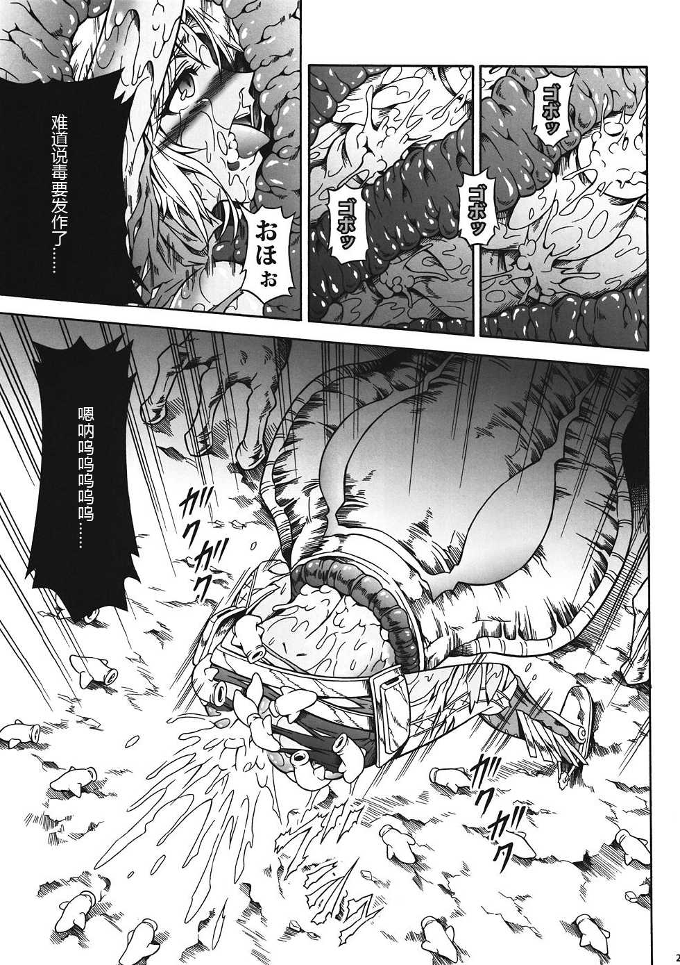 (C82) [Yokohama Junky (Makari Tohru)] Solo Hunter no Seitai 4 The first part (Monster Hunter) [Chinese] [VK1602喵汉化] - Page 20