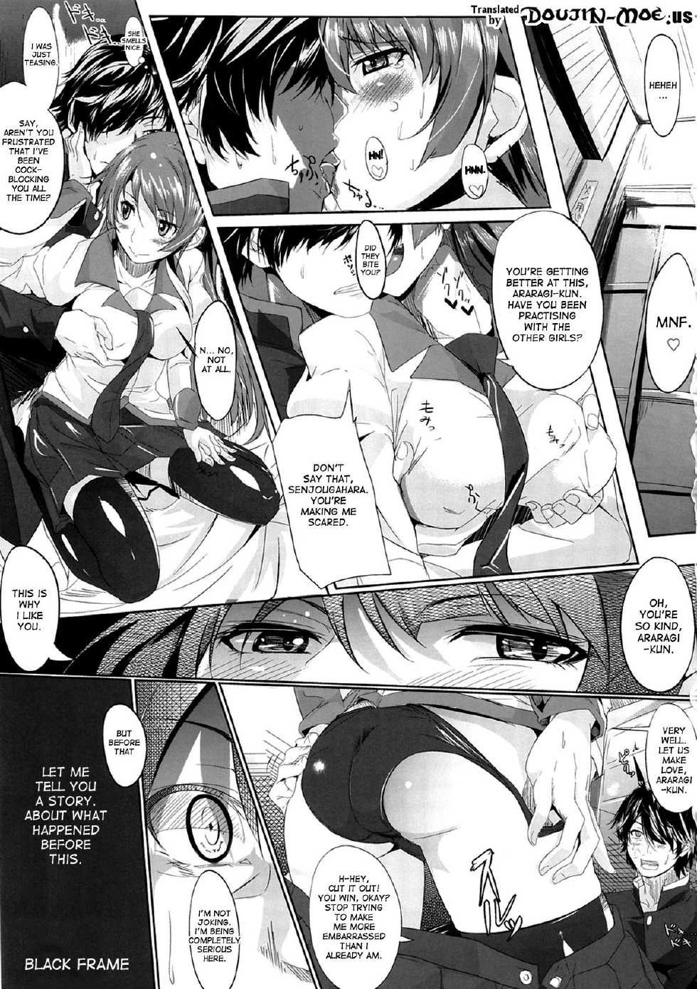 (C82) [Kansai Gyogyou Kyoudou Kumiai (Marushin, Yachi)] Cut and Come Again (Bakemonogatari) [English] [doujin-moe.us] - Page 2