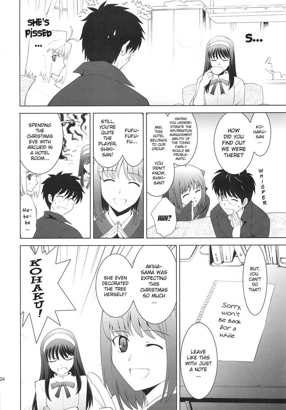 (C74) [Crazy Clover Club (Shirotsumekusa)] T*MOON COMPLEX X03 (Fate/hollow ataraxia, Tsukihime) [English] - Page 23