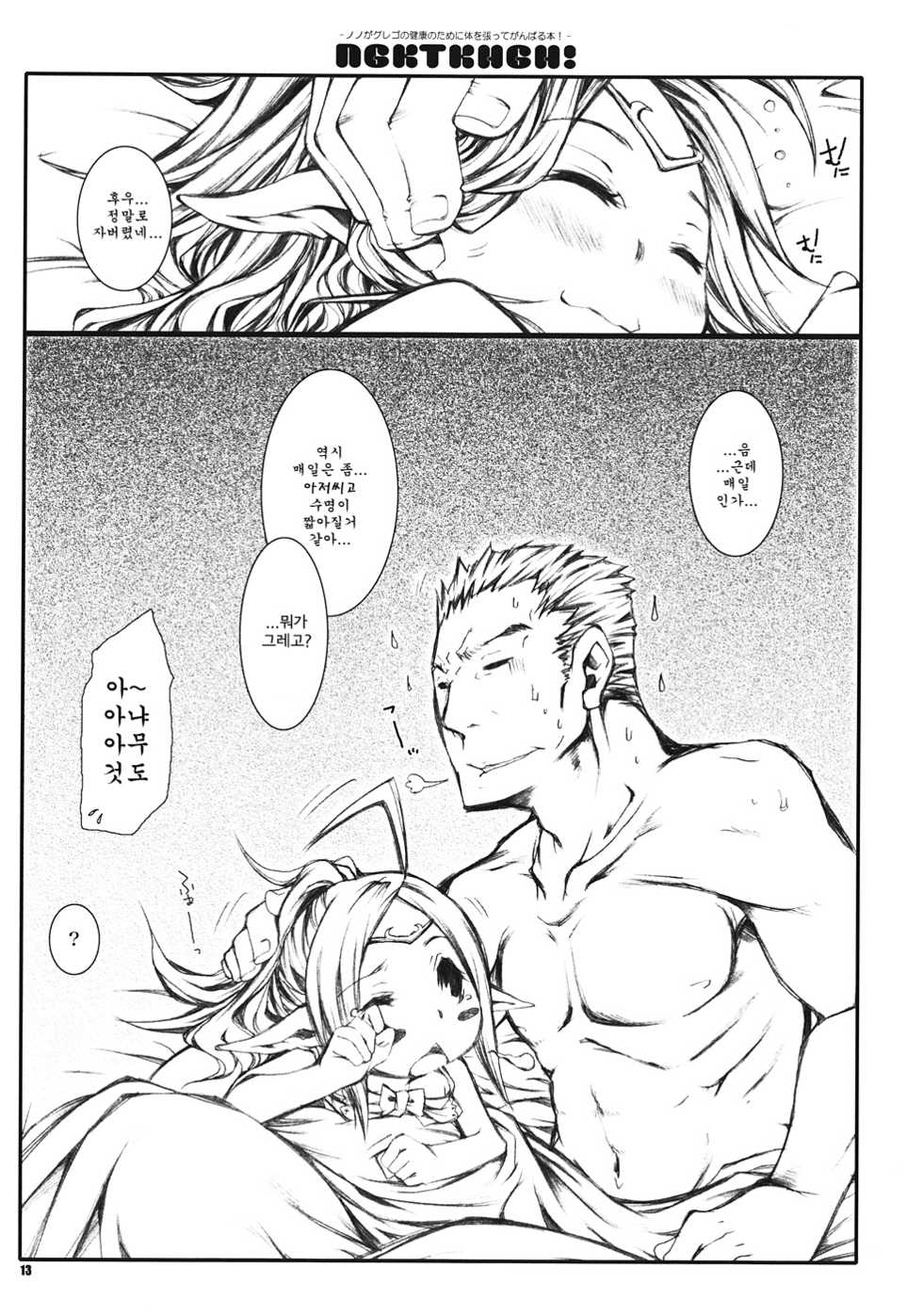 (SPARK7) [1st.M's (Hayami Osamu)] NGKTKHGH! - Nono ga Grego no Kenkou no Tame ni Karada o Hatte Ganbaru Hon! - (Fire Emblem Awakening) [Korean] [Team Arcana] - Page 13