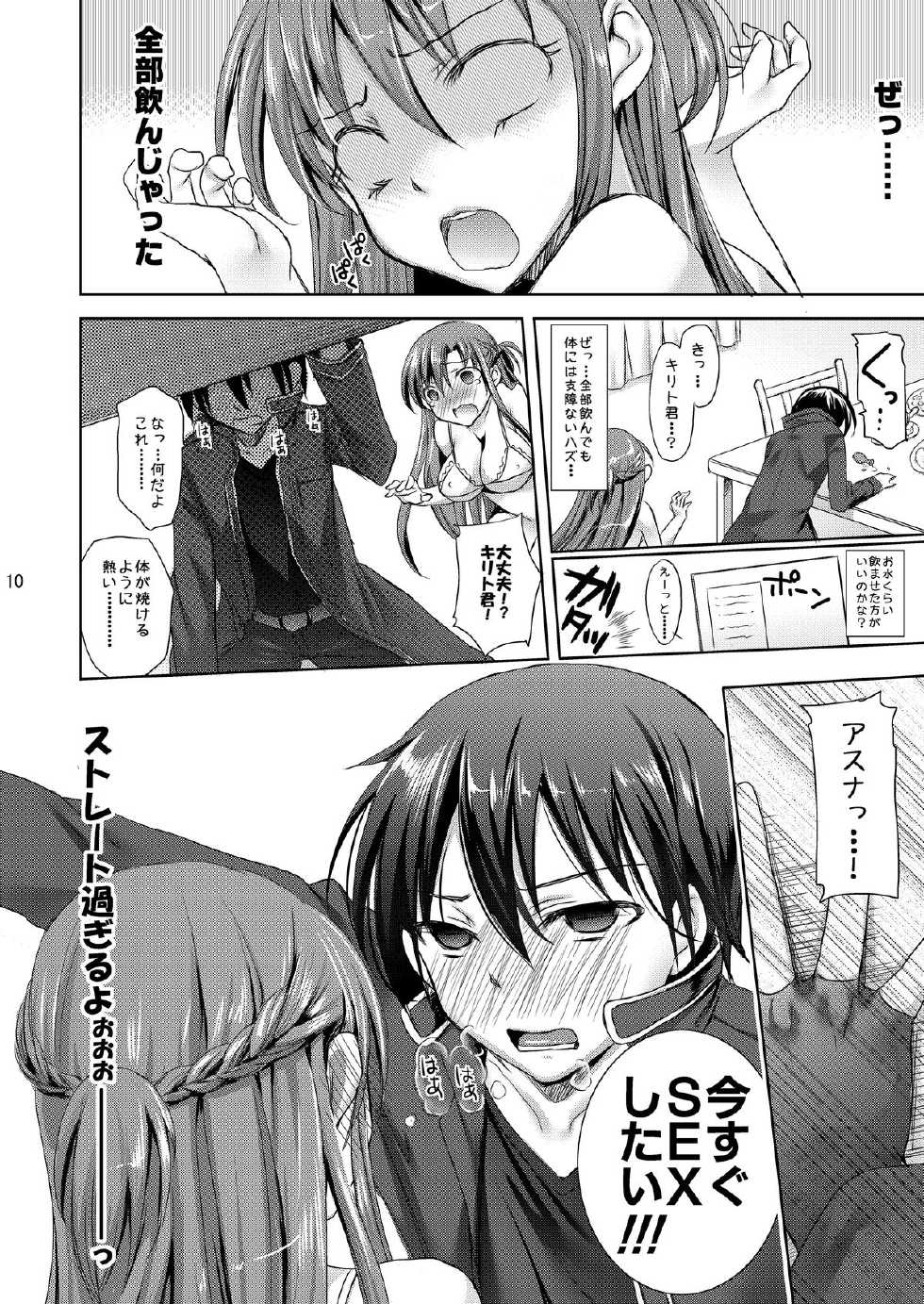 (C82) [Consava (Himeno Komomo)] Ai no Dai22sou Monogatari (Sword Art Online) [Digital] - Page 10