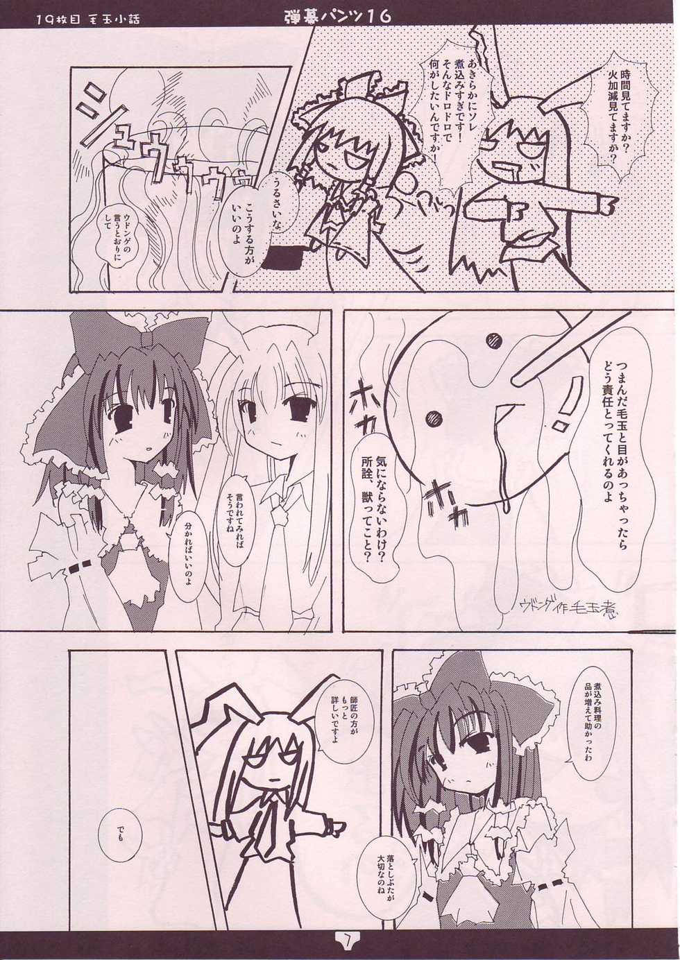 [Libertte] Danmaku-Pants 16 ( Touhou Project ) - Page 6