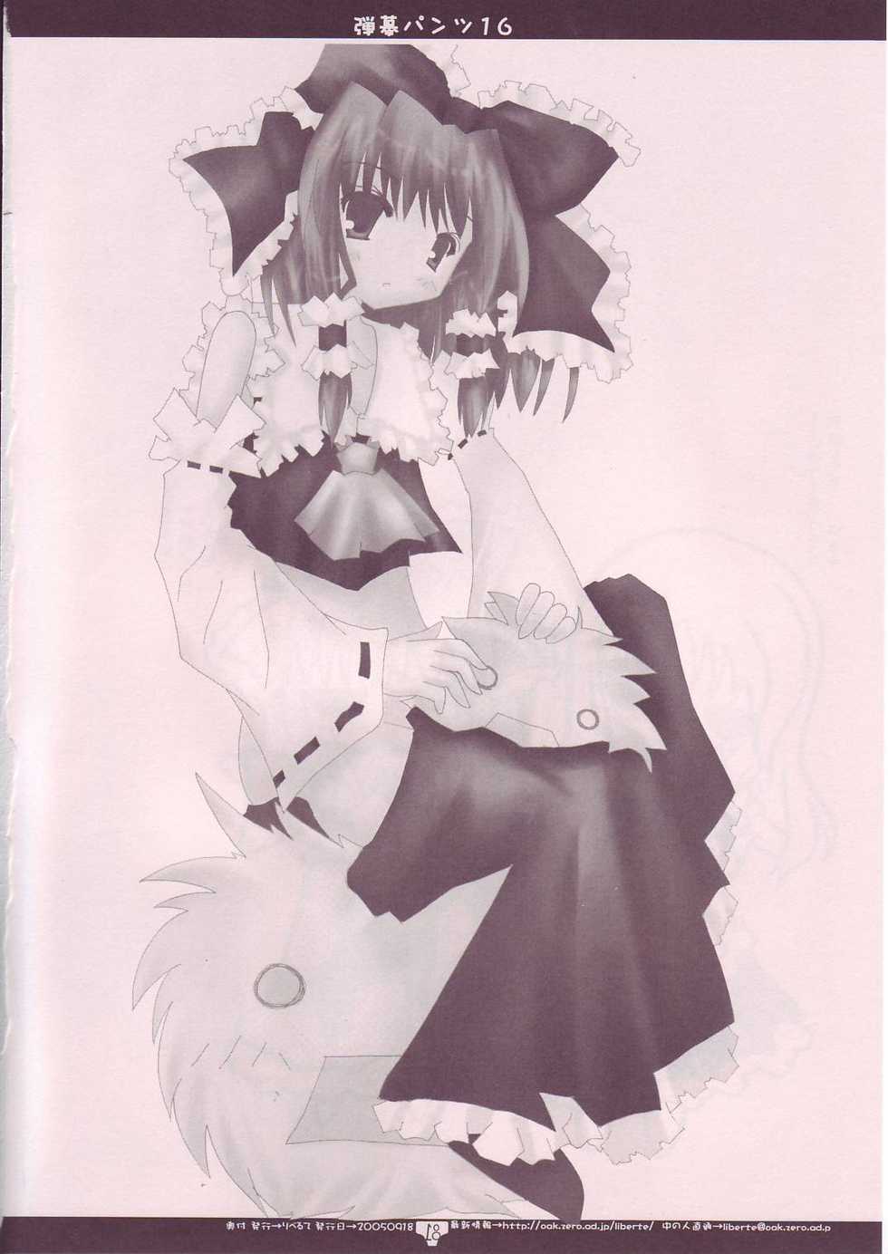 [Libertte] Danmaku-Pants 16 ( Touhou Project ) - Page 17