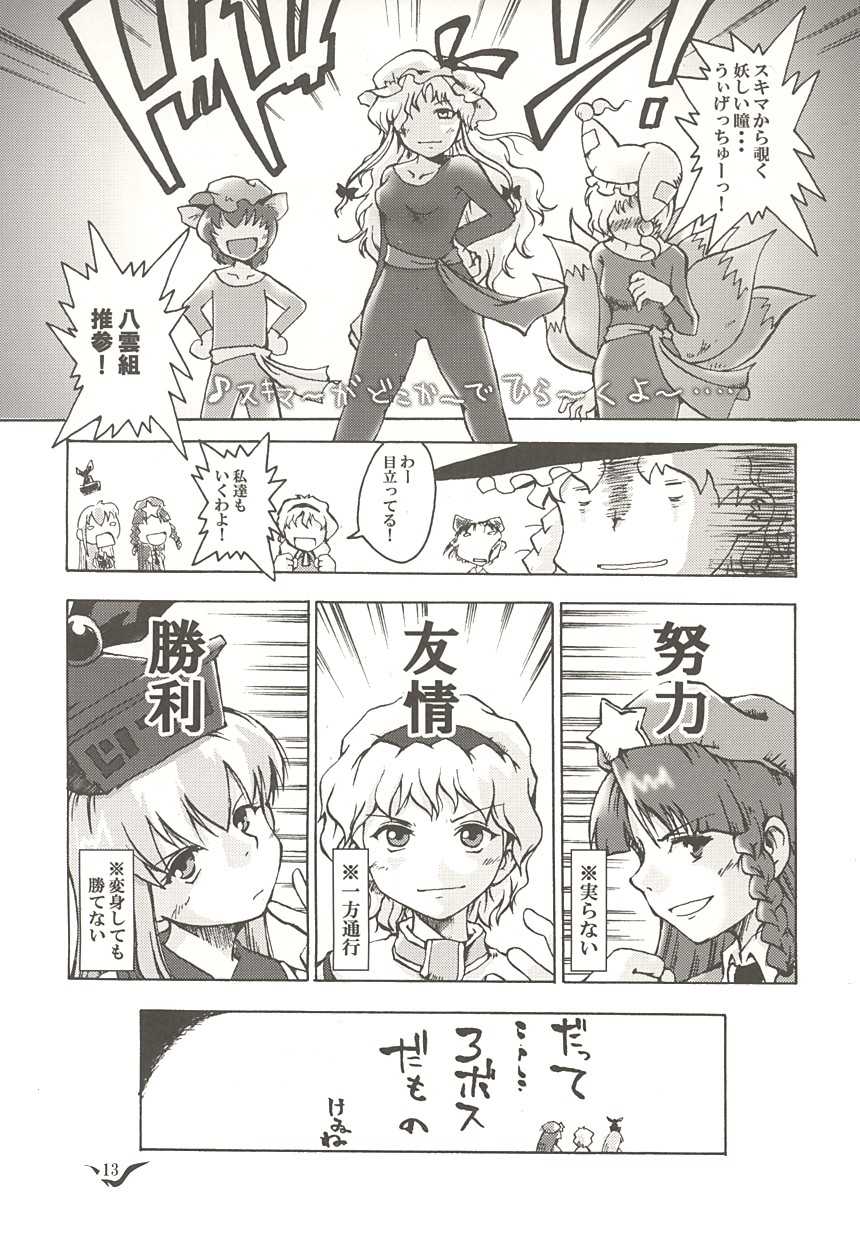(Reitaisai 2) [Marionette Soukou Ryouhei (Satomura Kyo)] Utage no Sai Hate (Touhou Project) - Page 13