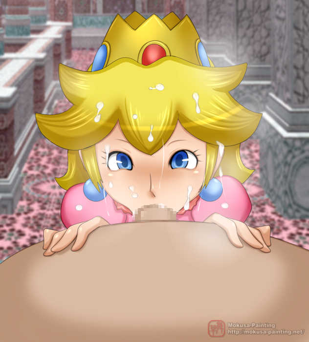 [Mokusa]  Sexual Parody CG series vol. 26 Busty Princess Peach!! (Super Mario Brothers) - Page 8