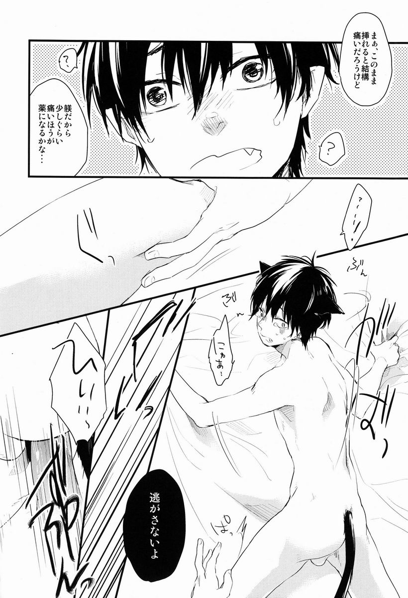 (SPARK7) [Blank x Blanca (Some)] Neko Man! (Ao no Exorcist) - Page 13