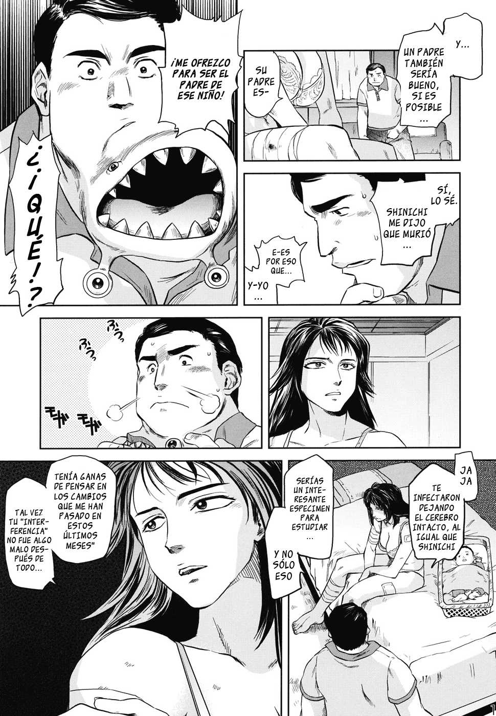 (C80) [Rapid Rabbit (Mr Pavlov)] Tamurabon (Parasyte) [Spanish] - Page 9