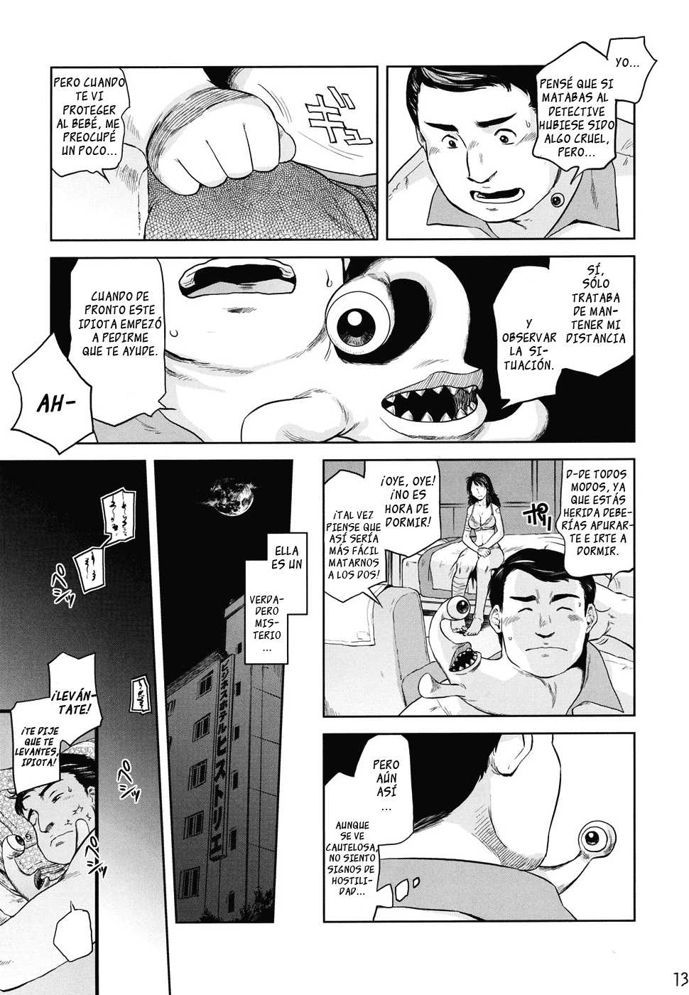 (C80) [Rapid Rabbit (Mr Pavlov)] Tamurabon (Parasyte) [Spanish] - Page 11