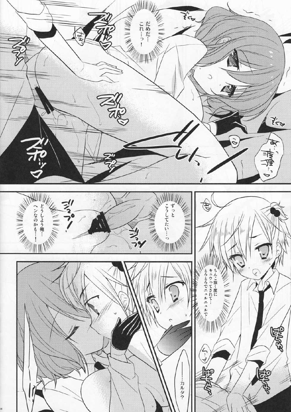 (C82) [Against (Sumii)] Utakata no yume (Inu x Boku SS) - Page 13