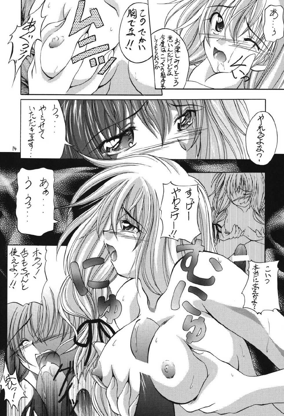(C69) [RED RIBBON REVENGER (Makoushi)] Valhalla ~ Dainishou~ Fuyu no Arashi (Spiral) [Digital] - Page 14