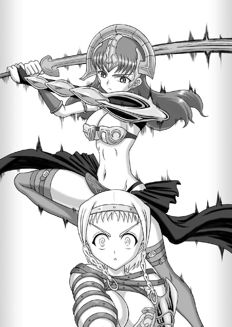 [Hakutoukai (Φ-02)] Queen's Sisters (Queen's Blade) - Page 13