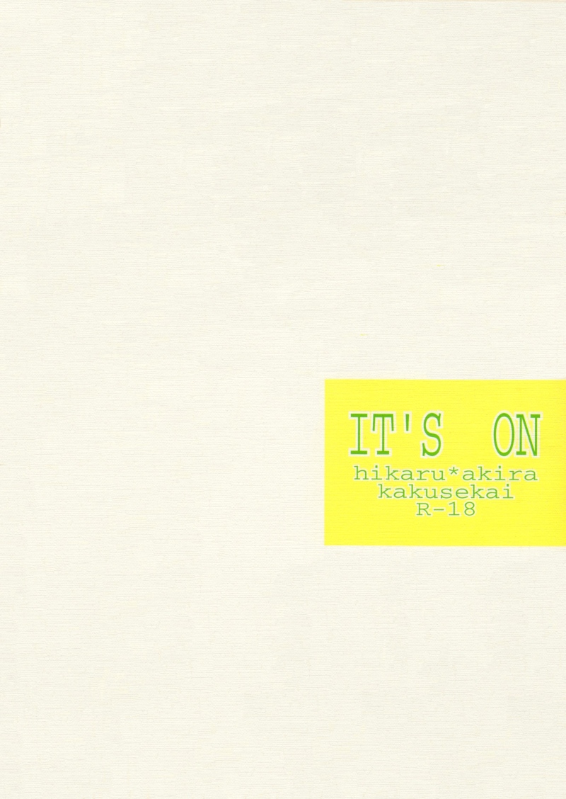 [Kakuu Sekai (Onda Akemi)] IT’S ON (Hikaru no Go) [English] [Arigatomina] - Page 21