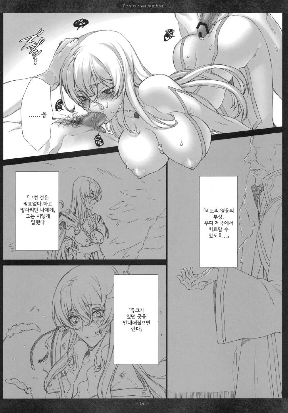 (C79) [A.P.YAMAMOH (Yamamoh)] Panta rhei nychta (Tales of Vesperia) [Korean] [Team Arcana] - Page 7