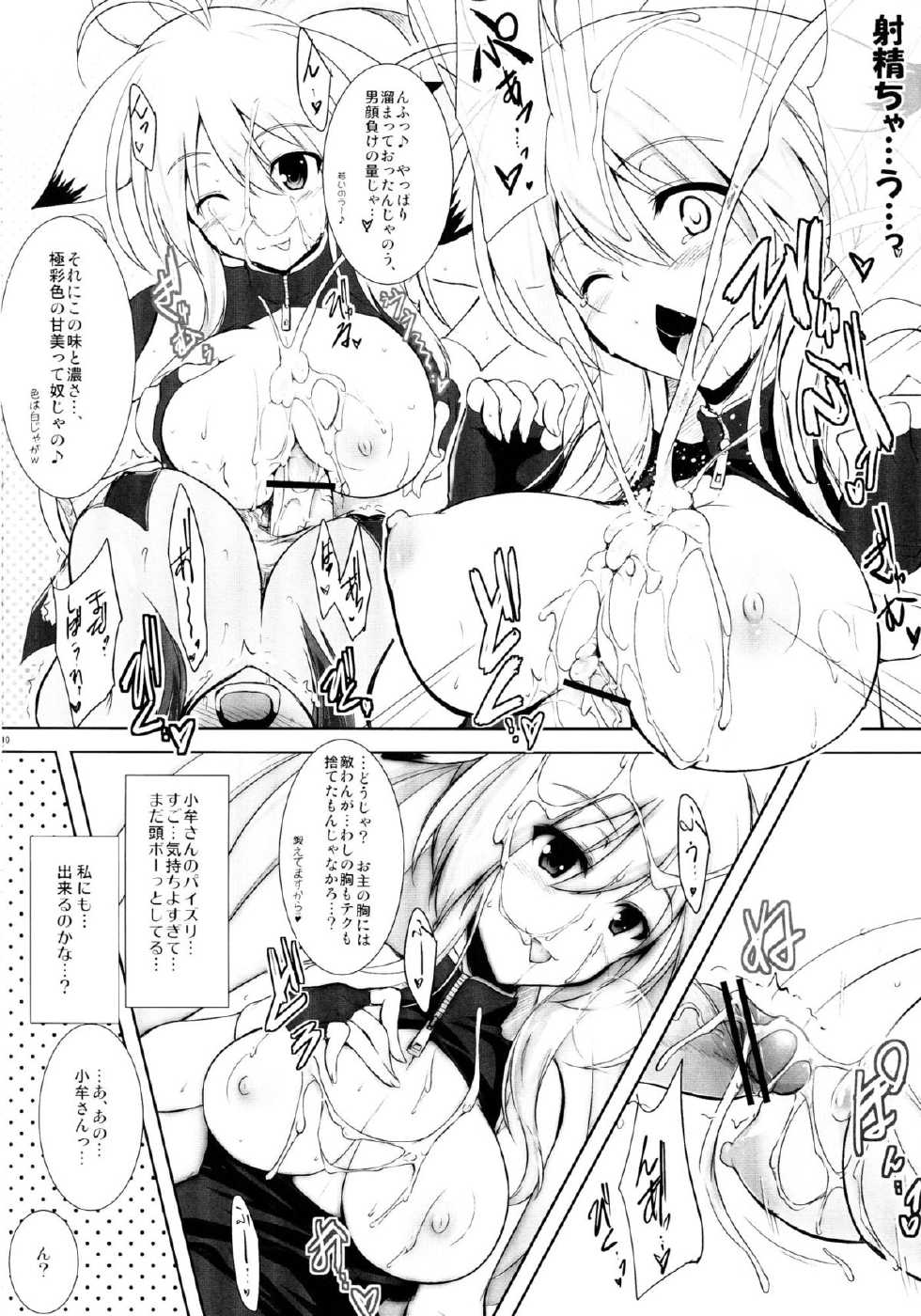(Futaket 8.5) [C.R's NEST (C.R)] Gokujou Kousaku (PROJECT X ZONE) - Page 9