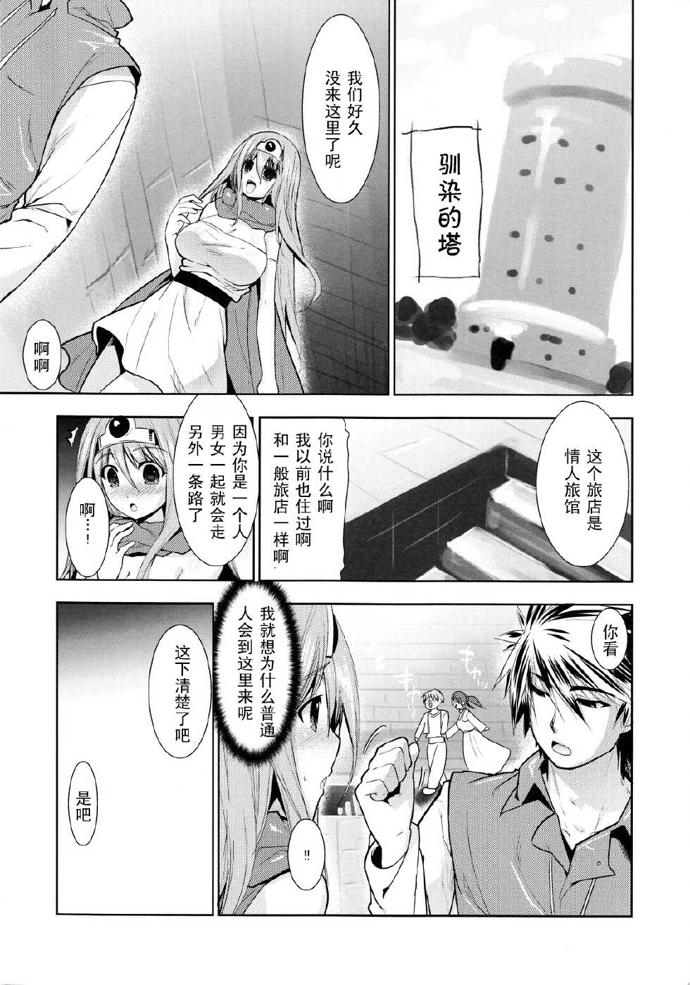 (SC49) [Tamashu (Ohkami Ryosuke)] LOVEHERO.18 (Dragon Quest III) [Chinese] [黑条汉化] - Page 6