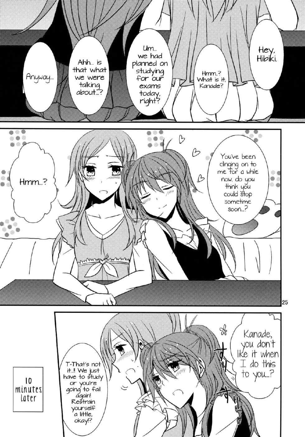 (COMIC1☆5) [434NotFound (isya)] Flow Beat & After Story (Suite PreCure) [English] [Yuri-ism] - Page 24