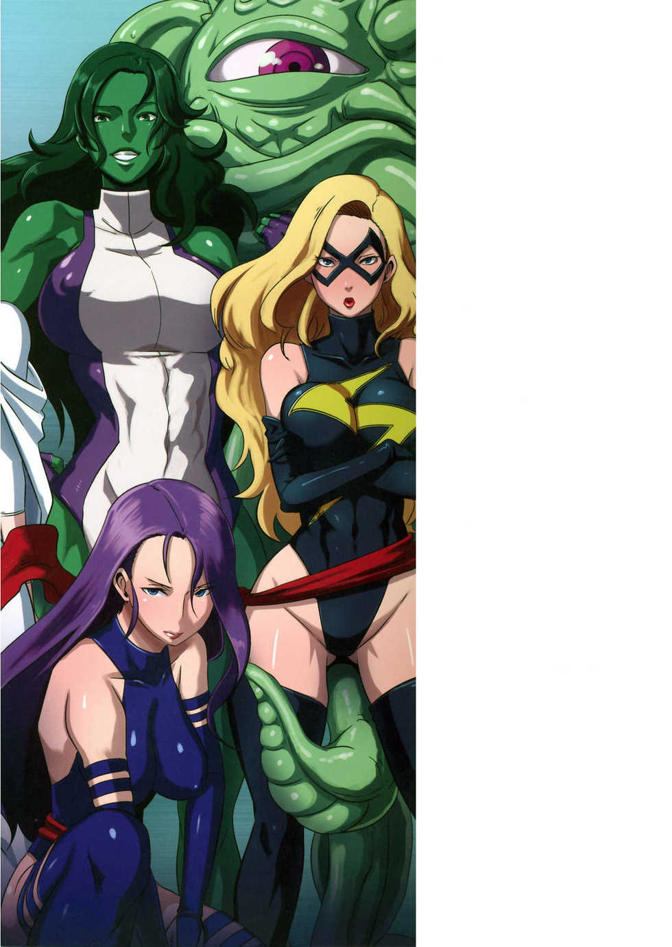 (C81) [Eroquis (Butcha-U)] HameComi! (Superheroes) French - Page 3