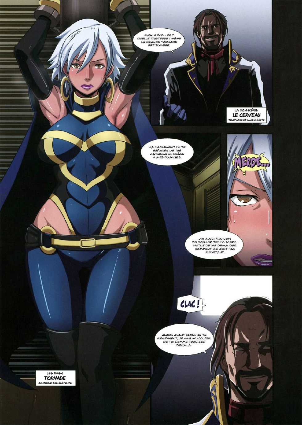 (C81) [Eroquis (Butcha-U)] HameComi! (Superheroes) French - Page 4