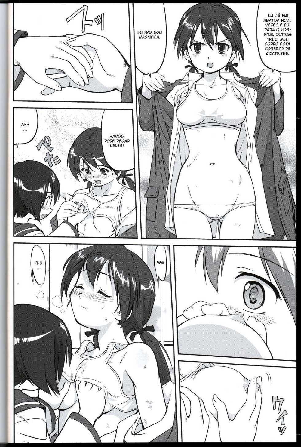 (C75) [Takotsuboya (TK)] Witch-tachi no No-Pantsu - Witches' No Panties (Strike Witches) [Portuguese-BR] [DanteKunBR] - Page 11