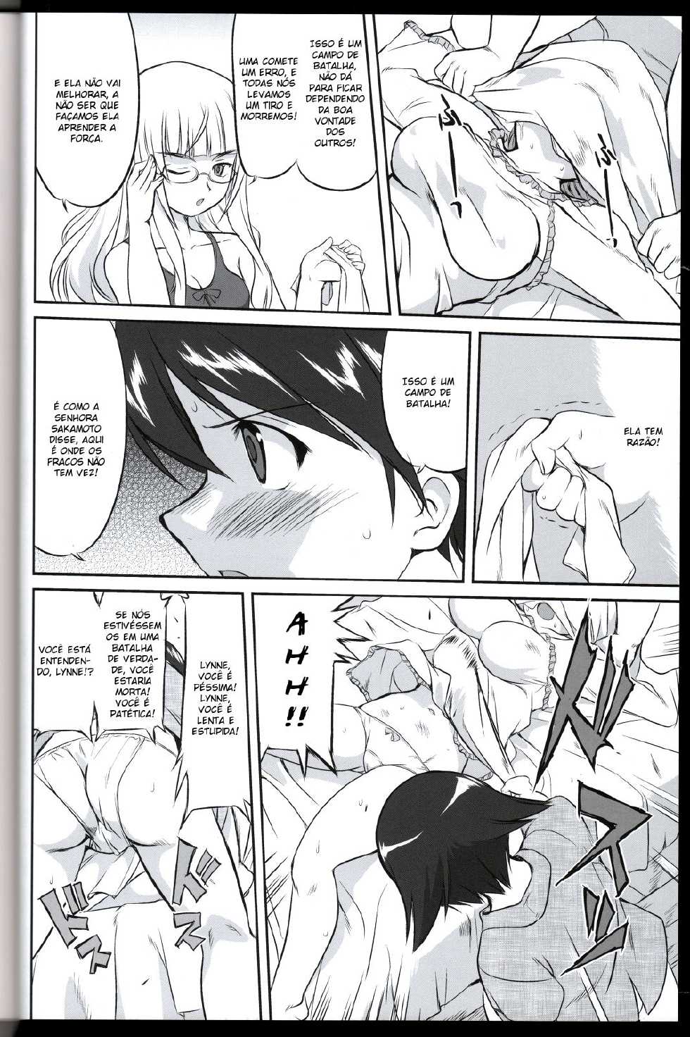 (C75) [Takotsuboya (TK)] Witch-tachi no No-Pantsu - Witches' No Panties (Strike Witches) [Portuguese-BR] [DanteKunBR] - Page 23