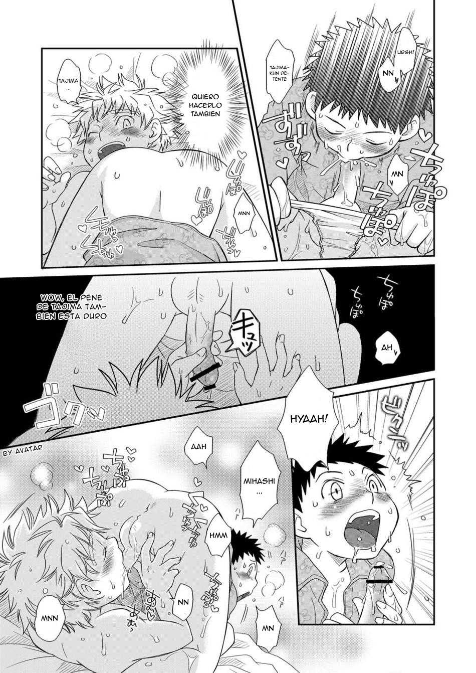 (C73) [Blue Drop (Guri)] Tennen Shikou 2 (Ookiku Furikabutte) [Spanish] [Avatar-kun] - Page 11